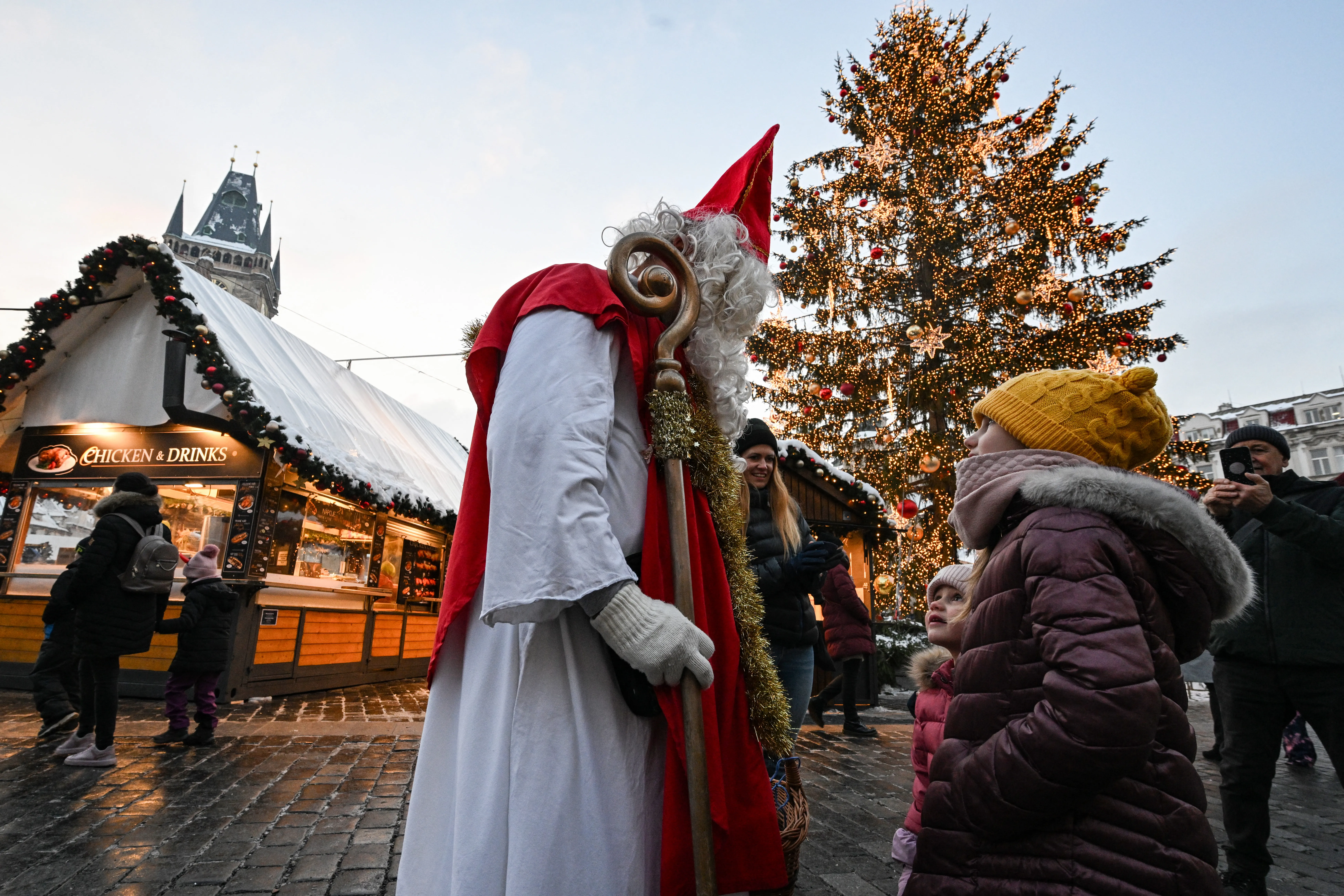 Святий Миколай у Празі Святий Миколай у Празі