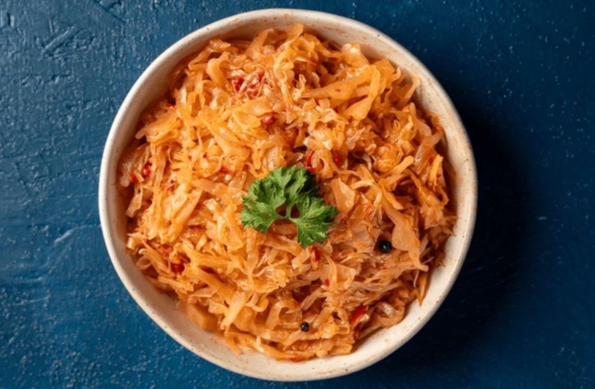 Тушкована капуста з грибами Тушкована капуста з грибами