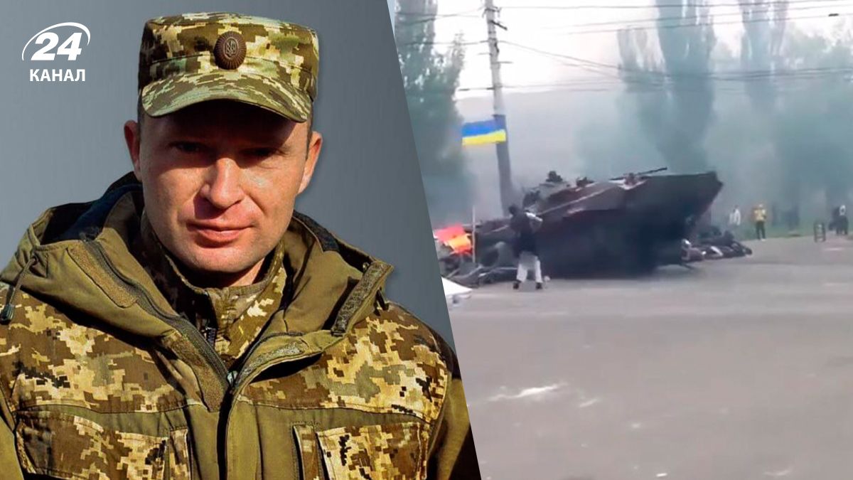 Драпатый совершил прорыв на БМП через сепаратистский блокпост в Мариуполе Драпатый совершил прорыв на БМП через сепаратистский блокпост в Мариуполе