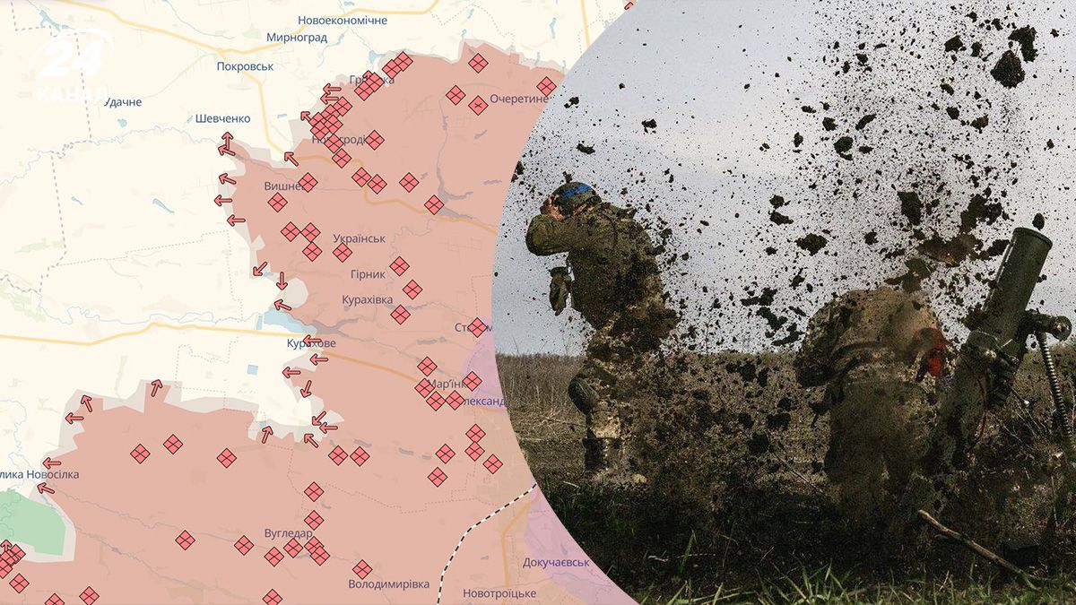 Ситуація на Східному напрямку на карті - які міста намагається захопити Росія - 24 Канал Ситуація на Східному напрямку на карті - які міста намагається захопити Росія - 24 Канал