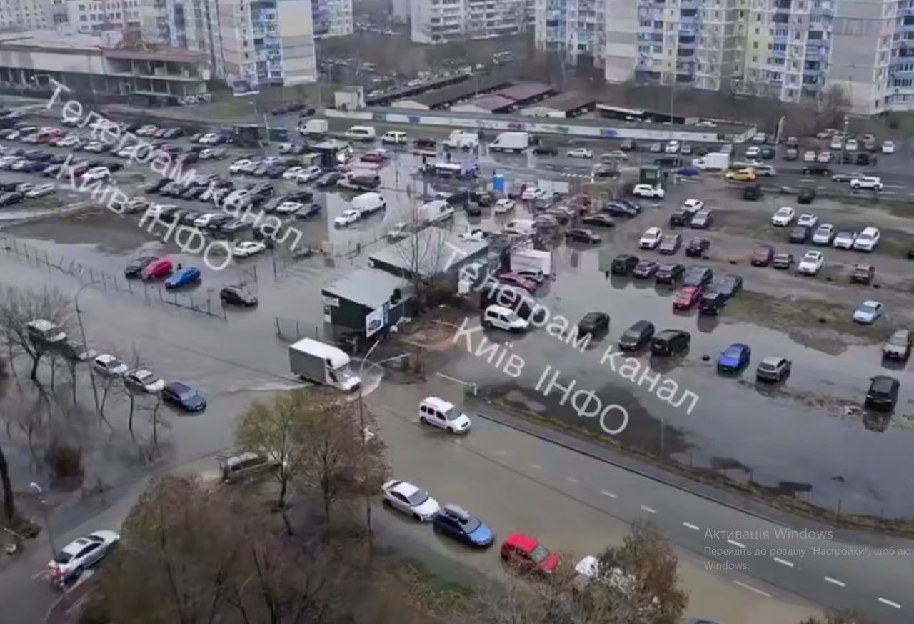 Потоп на Позняках у Києві - 24 Канал Потоп на Позняках у Києві - 24 Канал