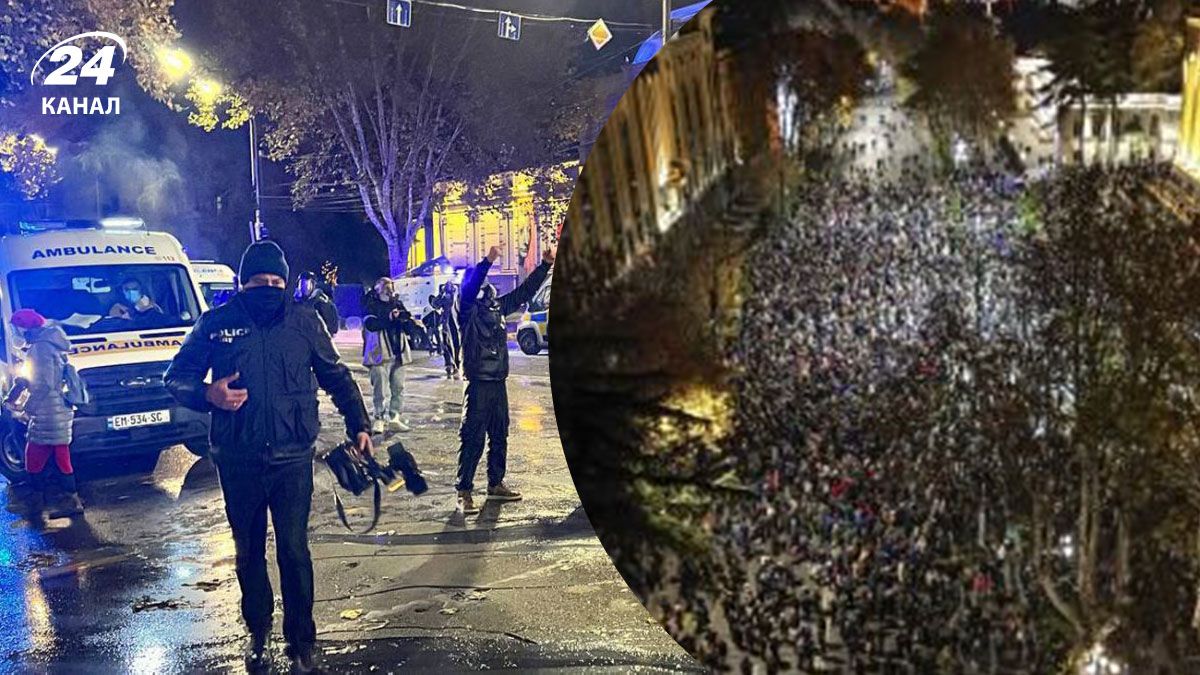 Протесты в Грузии - как они приобретают массовый характер в стране - 24 Канал Протесты в Грузии - как они приобретают массовый характер в стране - 24 Канал
