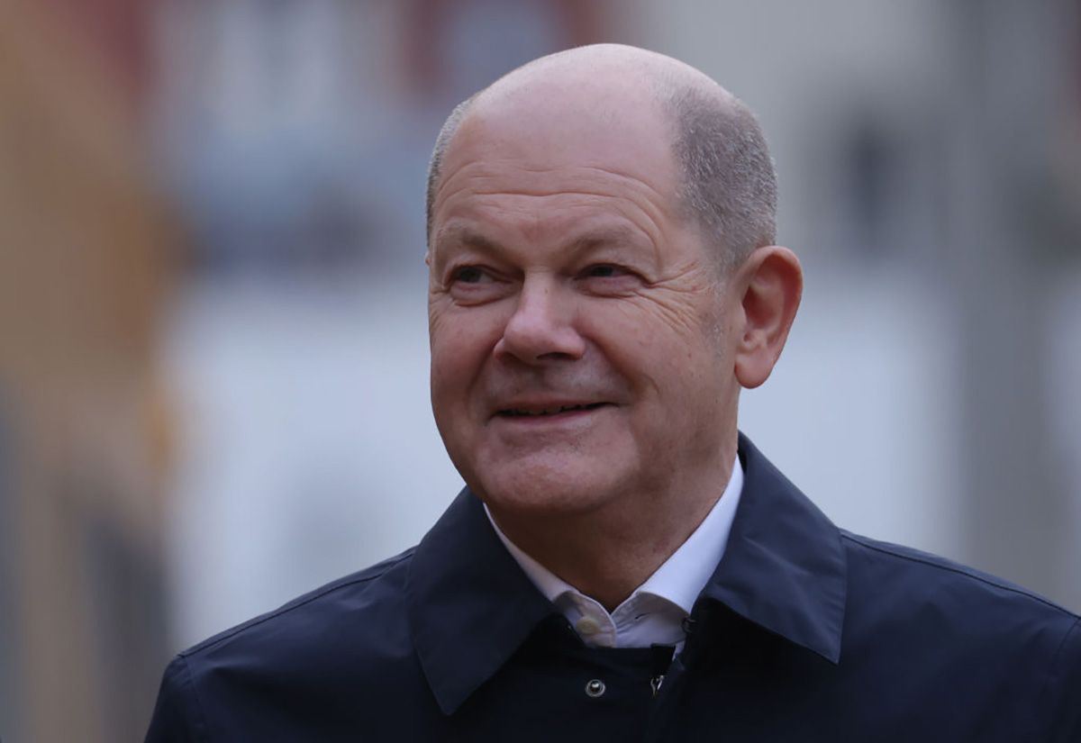 Канцлер Німеччини Олаф Шольц приїхав в Україну Канцлер Німеччини Олаф Шольц приїхав в Україну