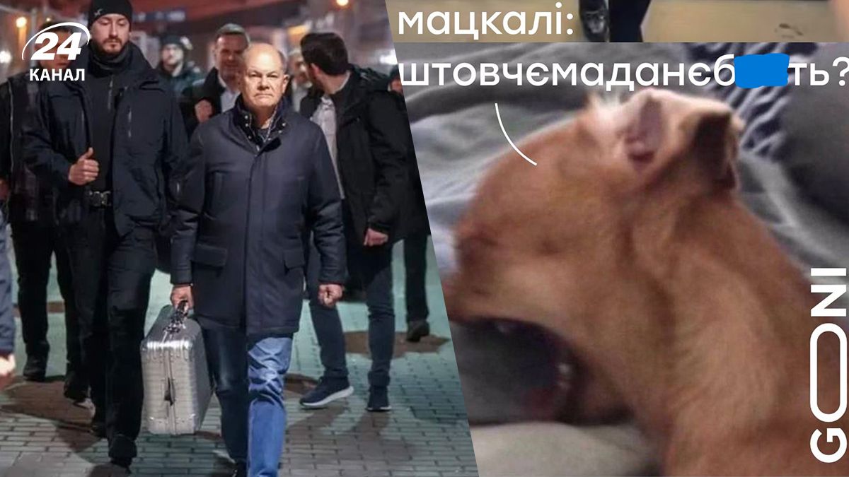 Українці створили чимало мемів на тему візиту Шольца в Україну Українці створили чимало мемів на тему візиту Шольца в Україну
