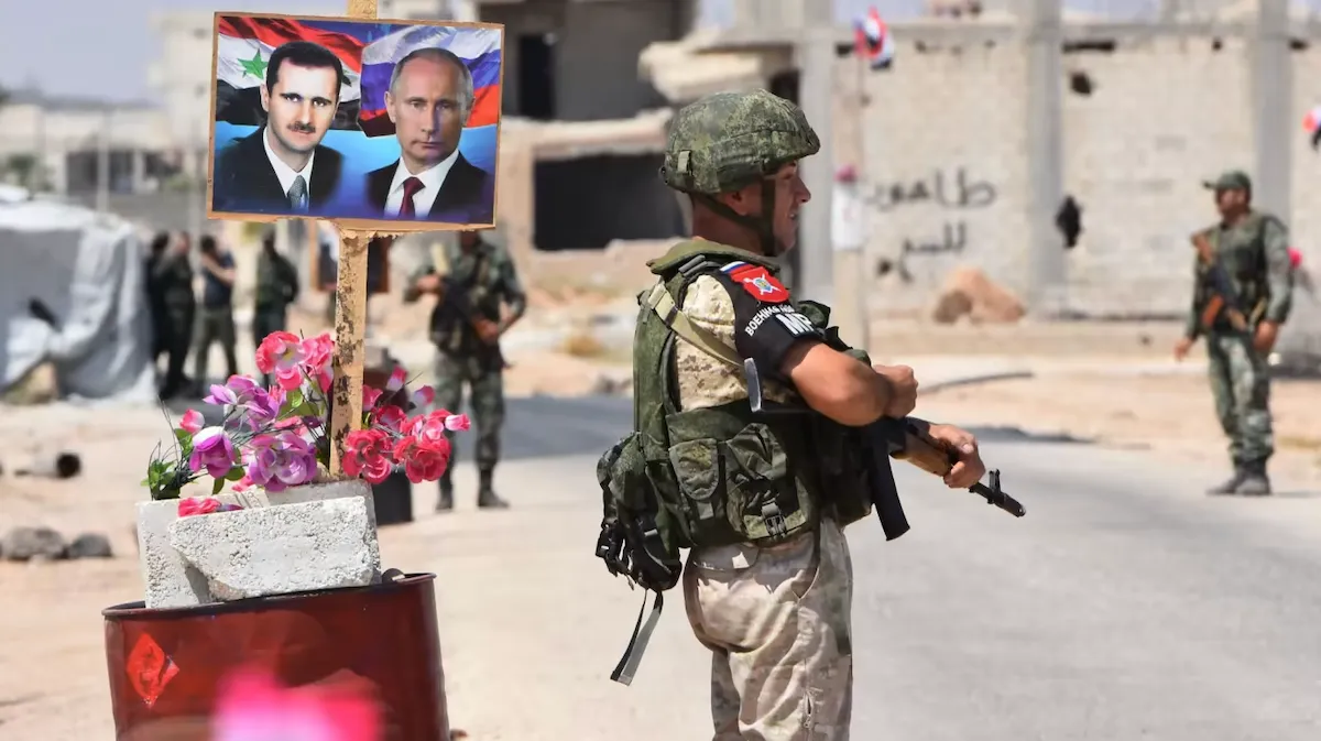 Асад и Путин в Сирии Асад и Путин в Сирии