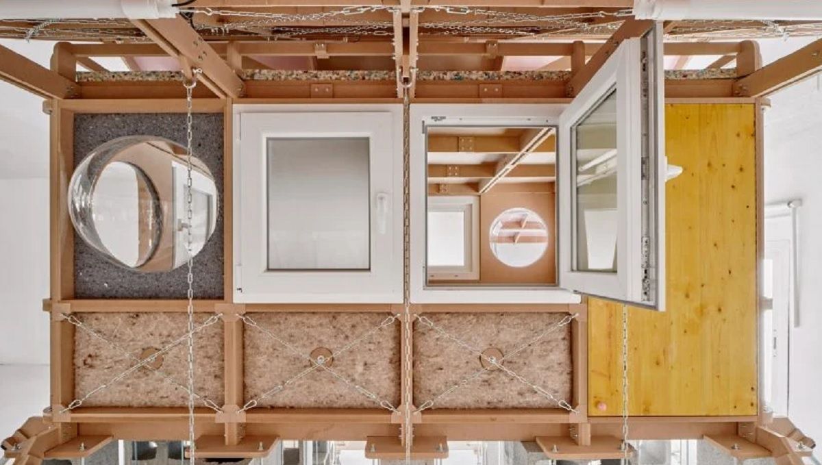 Дизайнери створили мобільну дитячу спальню з будівельного сміття Дизайнери створили мобільну дитячу спальню з будівельного сміття