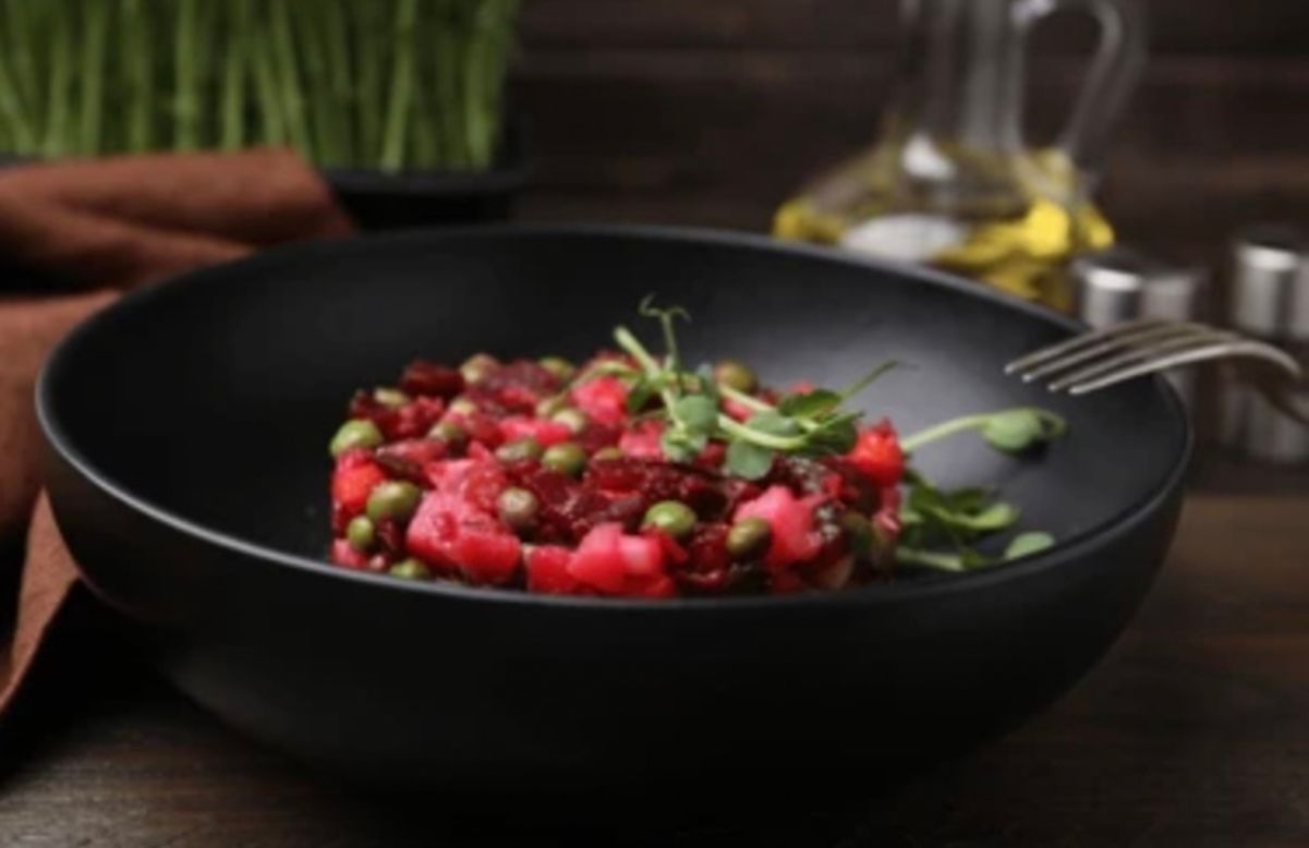 Винегрет с необычными ингредиентами Винегрет с необычными ингредиентами