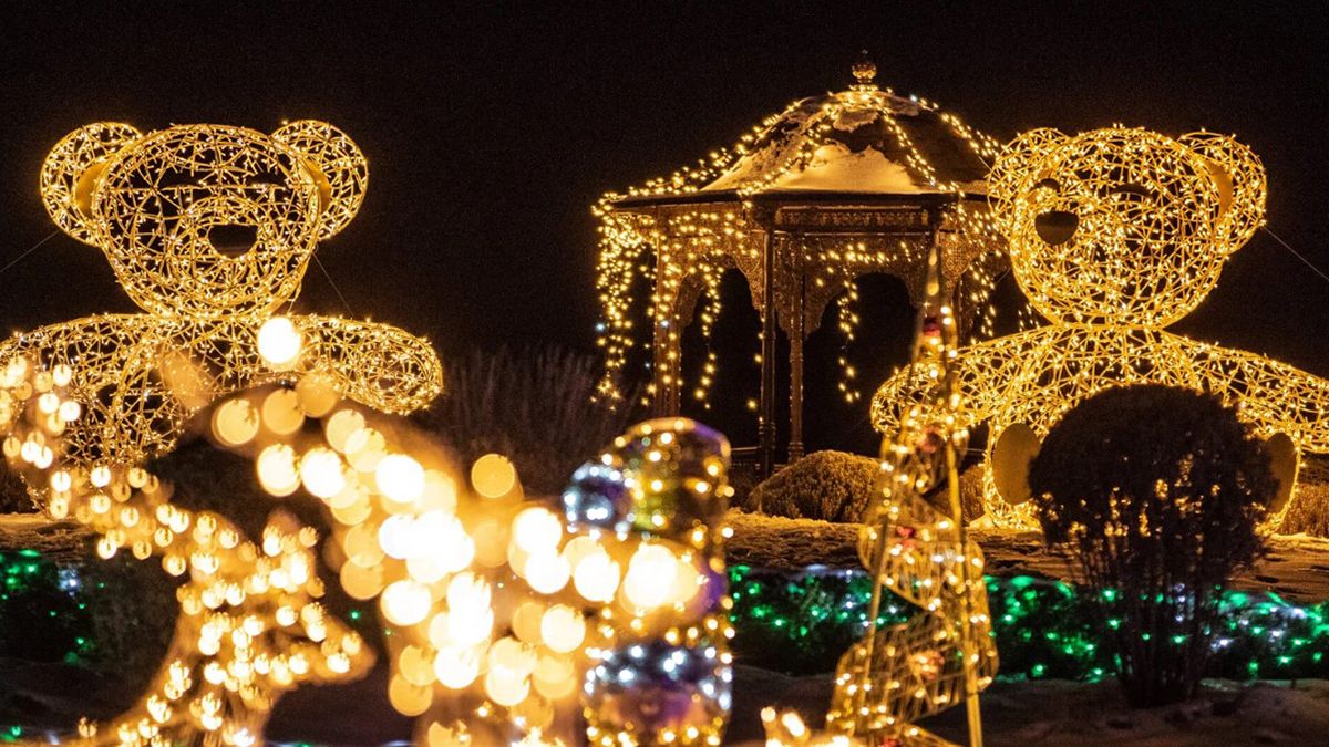 Где погулять на Киевщине - Добропарк открывает сезон новогодних иллюминаций Где погулять на Киевщине - Добропарк открывает сезон новогодних иллюминаций