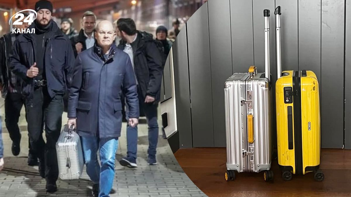 Чемодан Олафа Шольца вызвал волну мемов в сети - что о нем известно Чемодан Олафа Шольца вызвал волну мемов в сети - что о нем известно