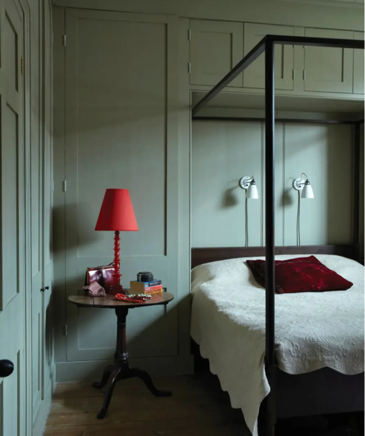 Французский серый в спальне Французский серый в спальне