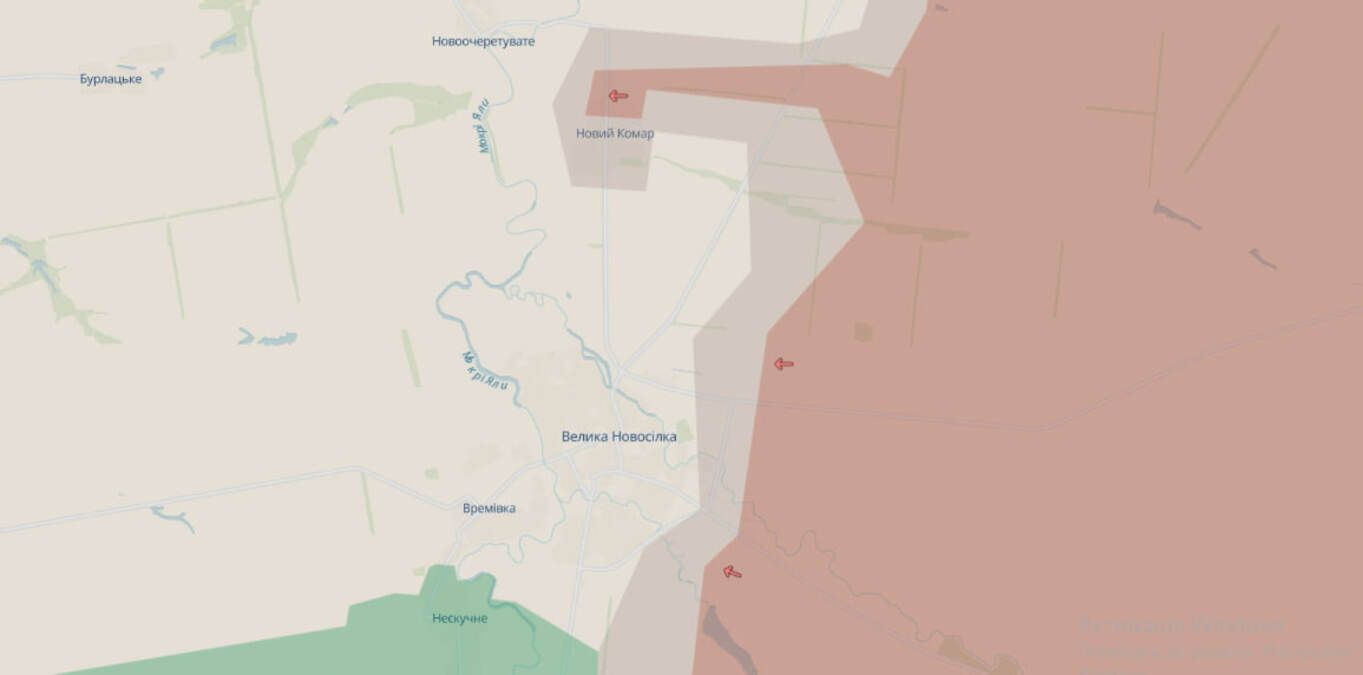 Россияне хотят прорваться к Великой Новоселке Россияне хотят прорваться к Великой Новоселке