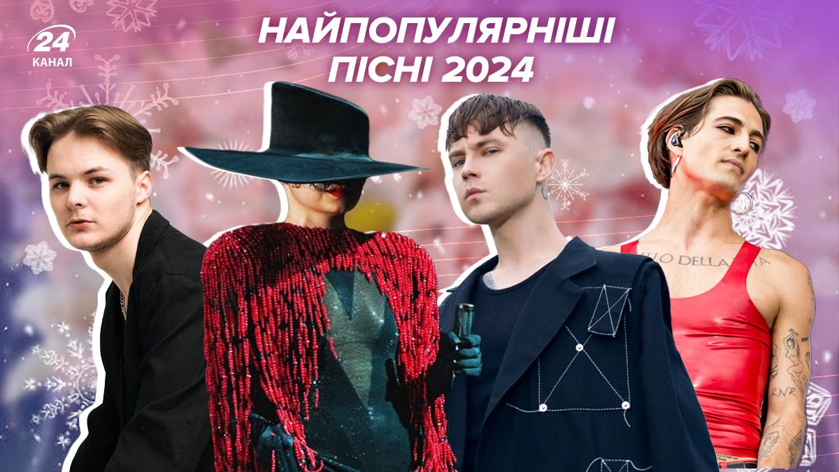 Найпопулярніші пісні 2024 року