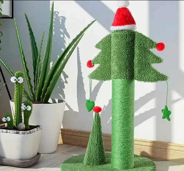 Когтеточка в виде елки Когтеточка в виде елки