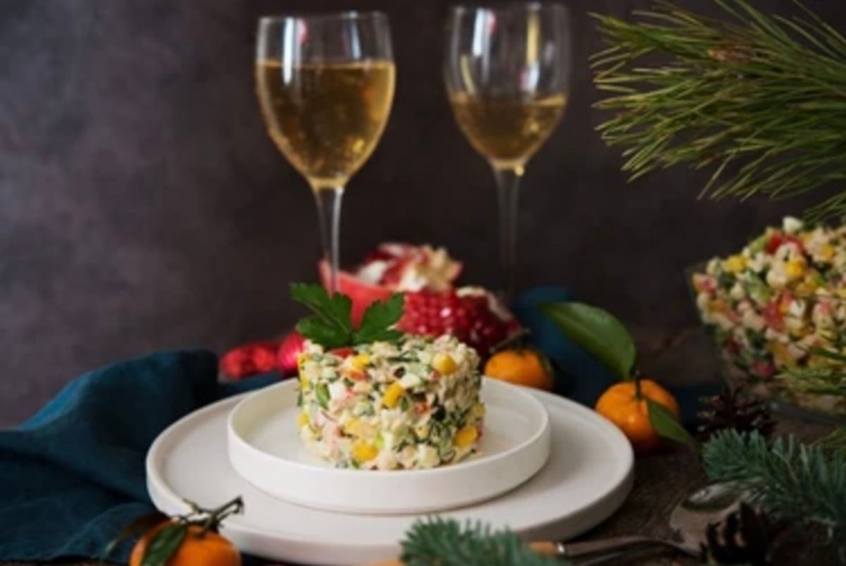 4 вкусных салата на Новый год 4 вкусных салата на Новый год