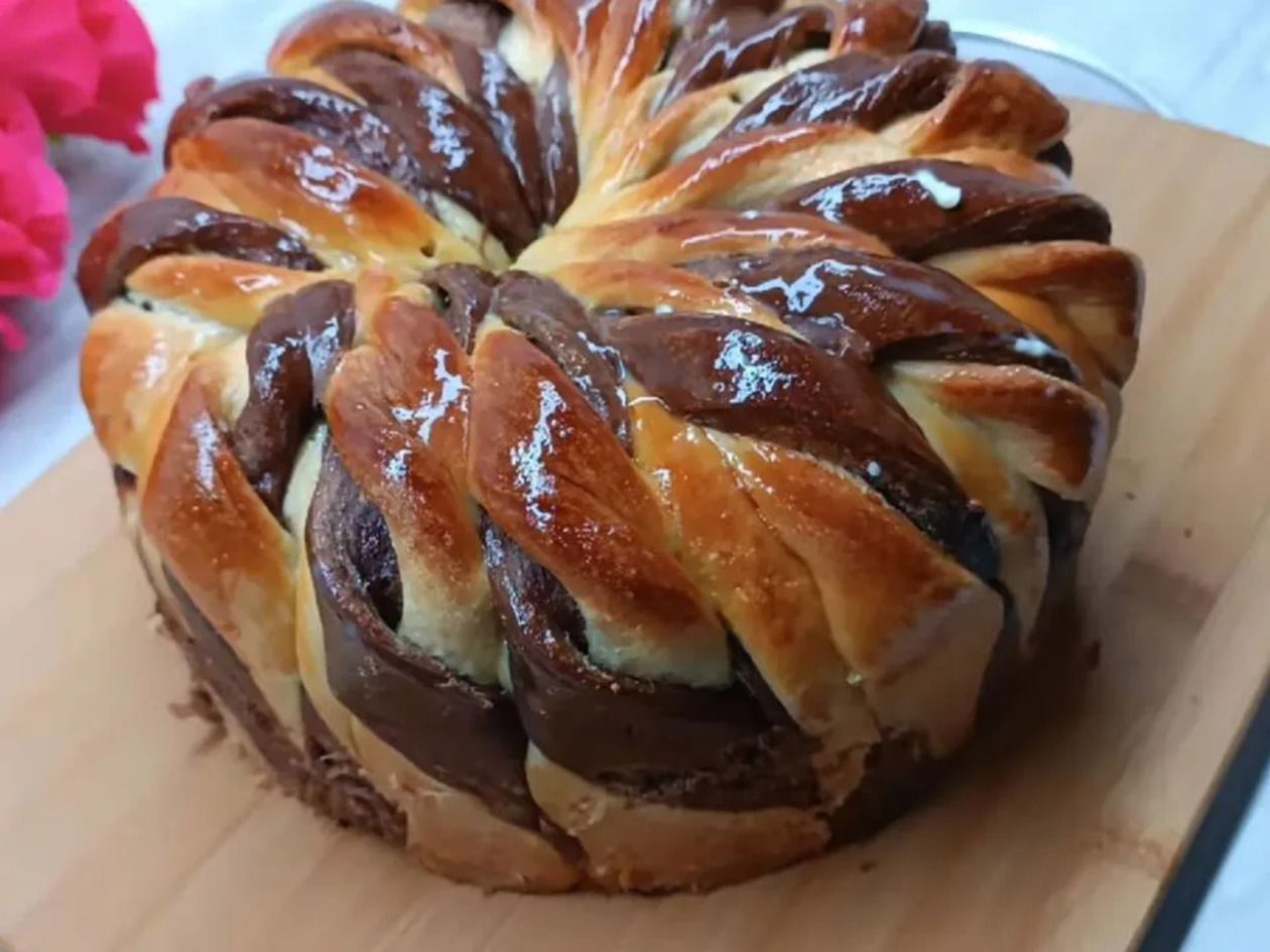 Готуємо двоколірний пиріг Готуємо двоколірний пиріг