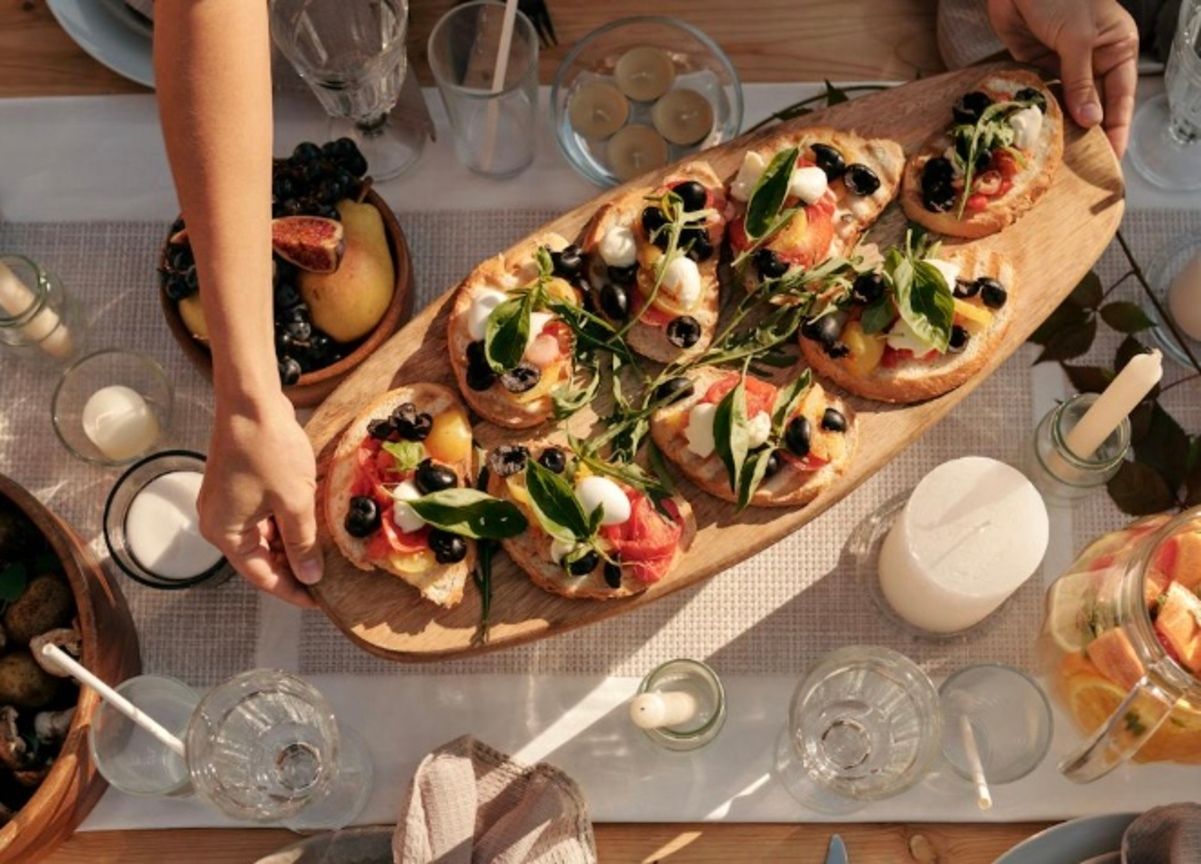 Брускети на новорічний стіл Брускети на новорічний стіл