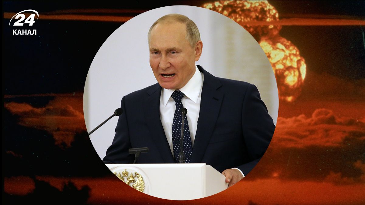 Путин угрожает ядерным оружием Путин угрожает ядерным оружием