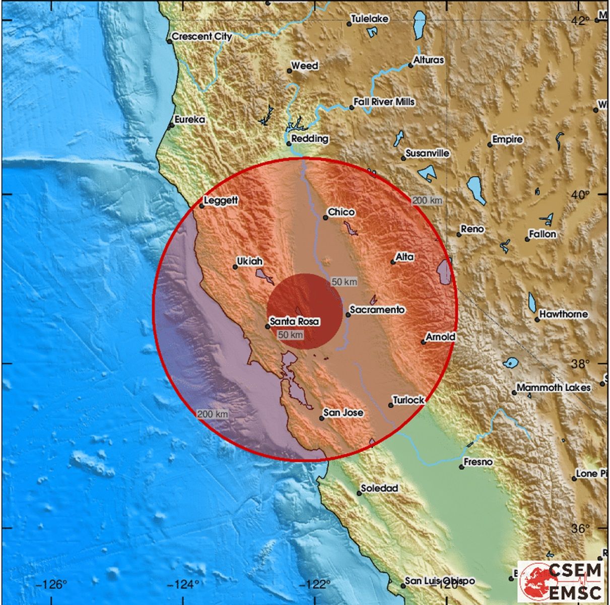 Поблизу берегів Каліфорнії сталися одразу 3 сильних землетруси, є загроза цунамі: відео стихії - 24 Канал Поблизу берегів Каліфорнії сталися одразу 3 сильних землетруси, є загроза цунамі: відео стихії - 24 Канал