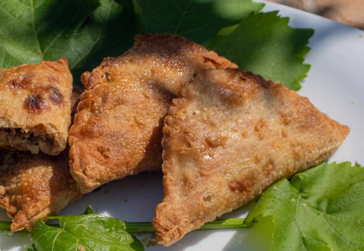 Чебуреки без тіста від Ектора Чебуреки без тіста від Ектора