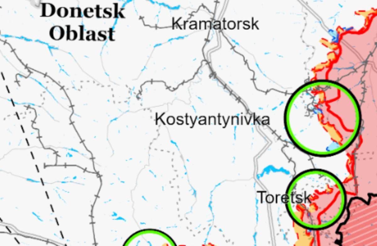 Карта фронта 7 декабря Карта фронта 7 декабря