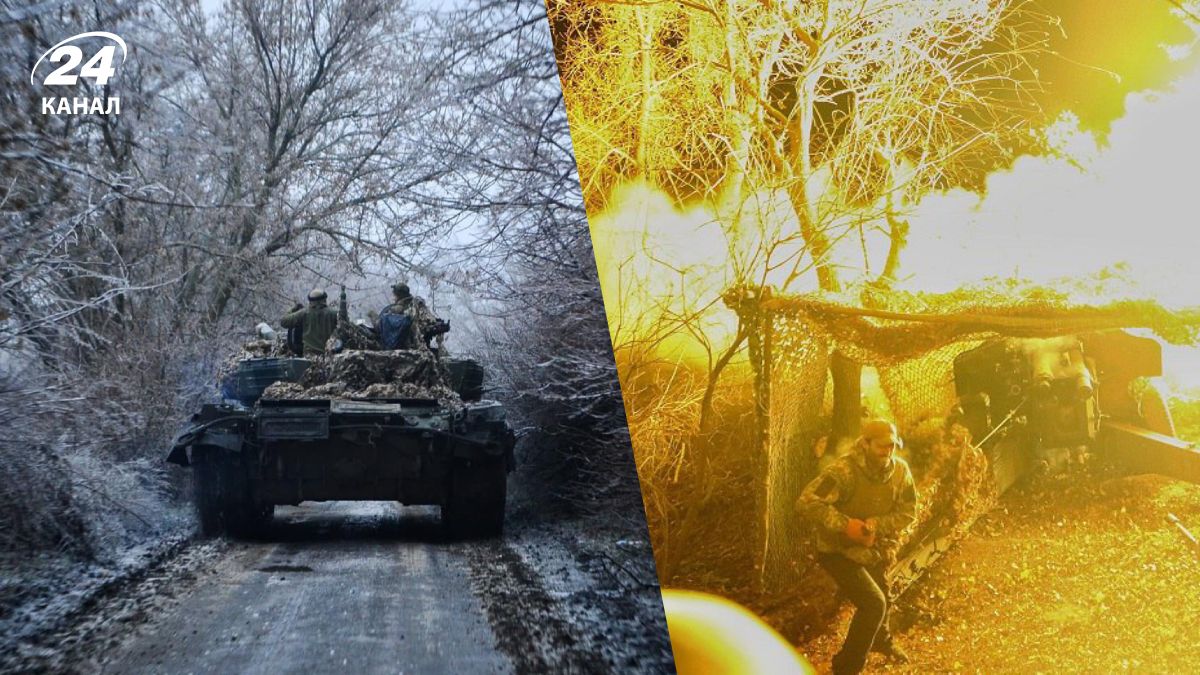 Карта боевых действий