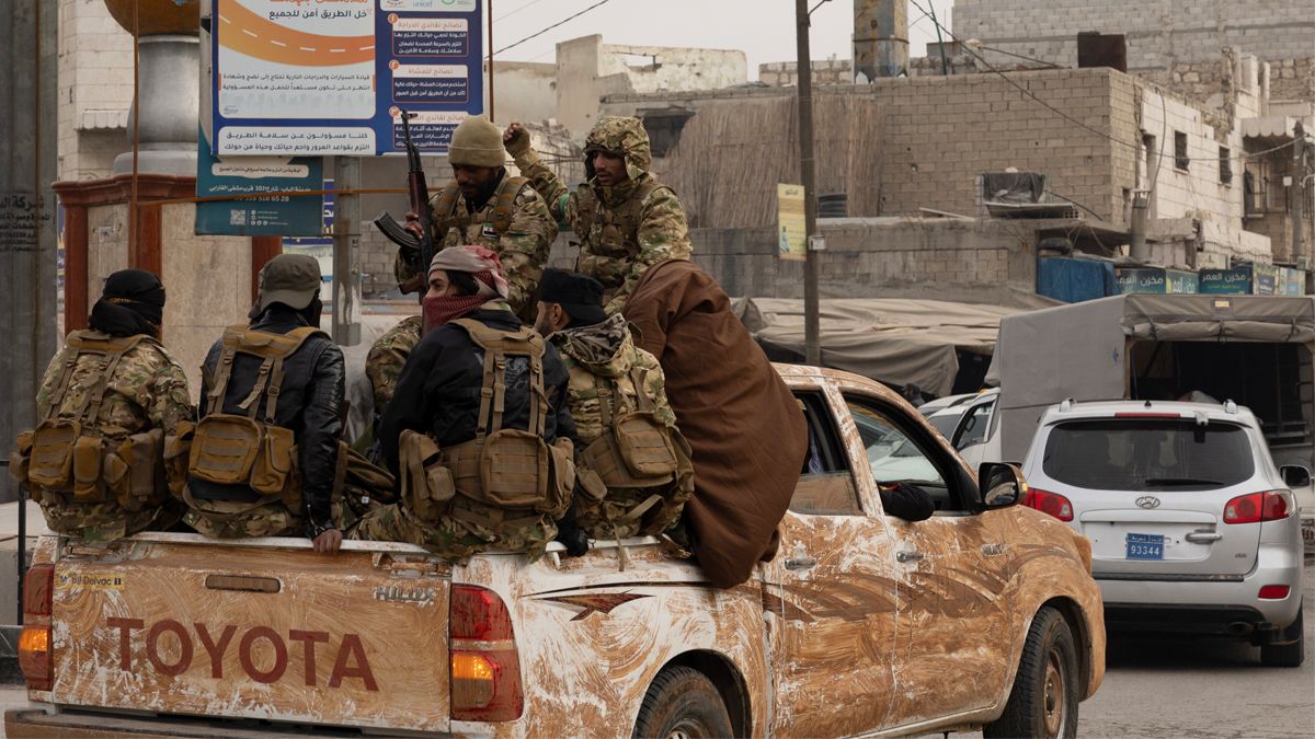 Сирийские повстанцы уже в Дамаске Сирийские повстанцы уже в Дамаске