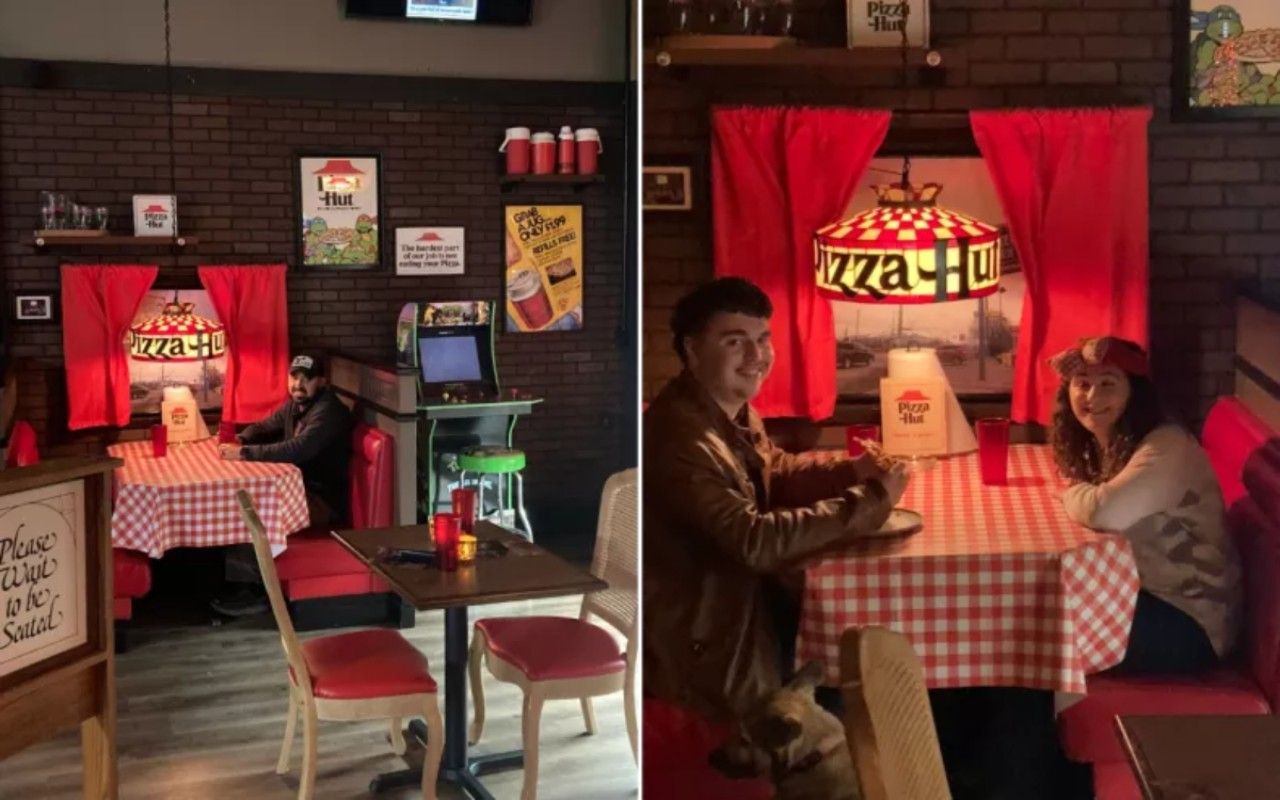 Пара превратила свой гараж в ресторан Пара превратила свой гараж в ресторан