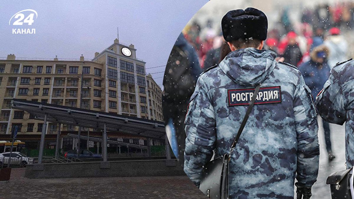 На улицах Мариуполя заметили представителей Нацгвардии и ФСБ На улицах Мариуполя заметили представителей Нацгвардии и ФСБ