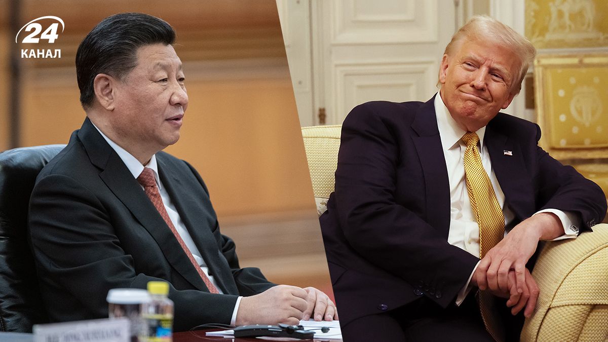 Си Цзиньпин и Дональд Трамп Си Цзиньпин и Дональд Трамп