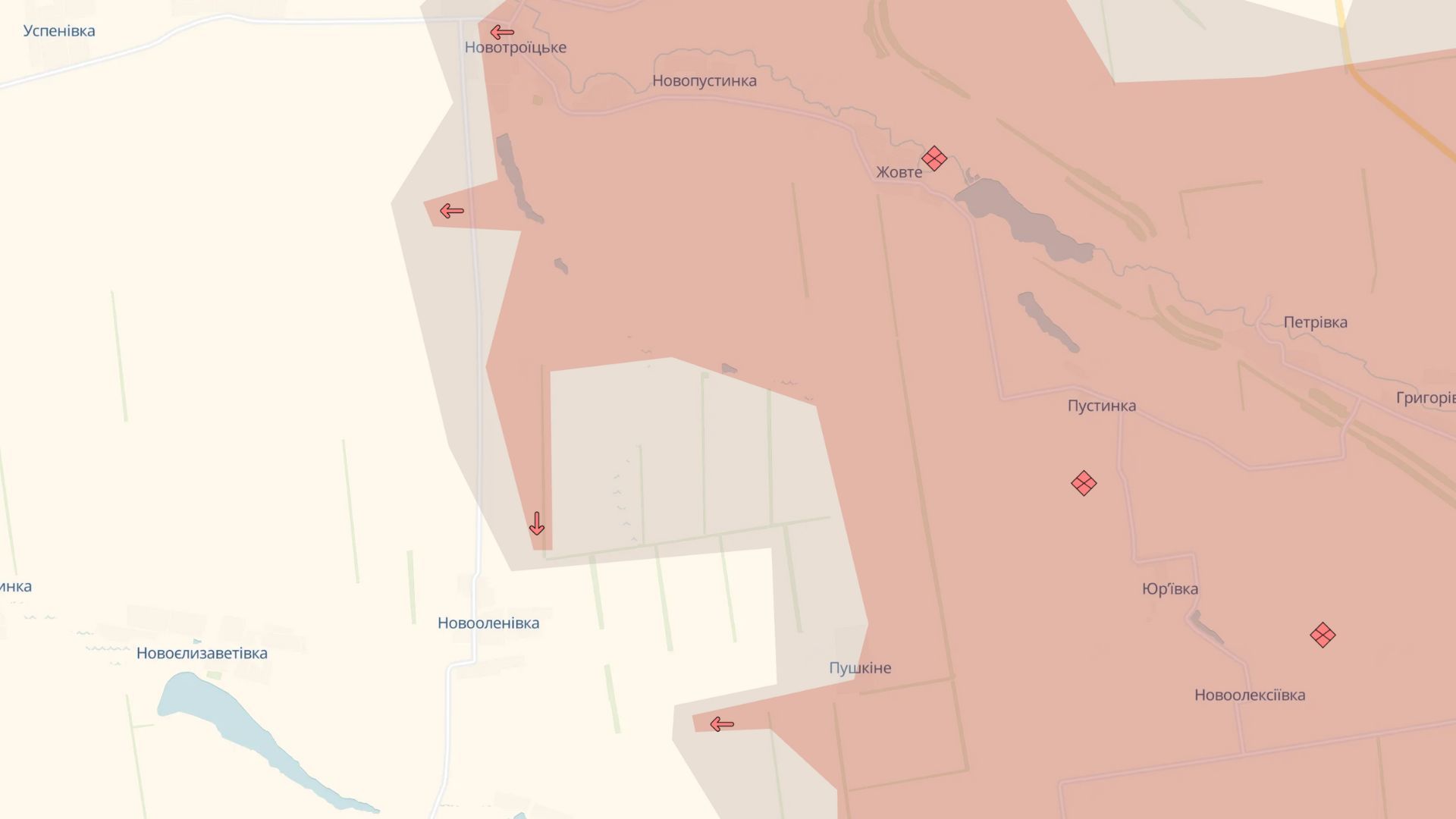 Обновление карты DeepState Обновление карты DeepState