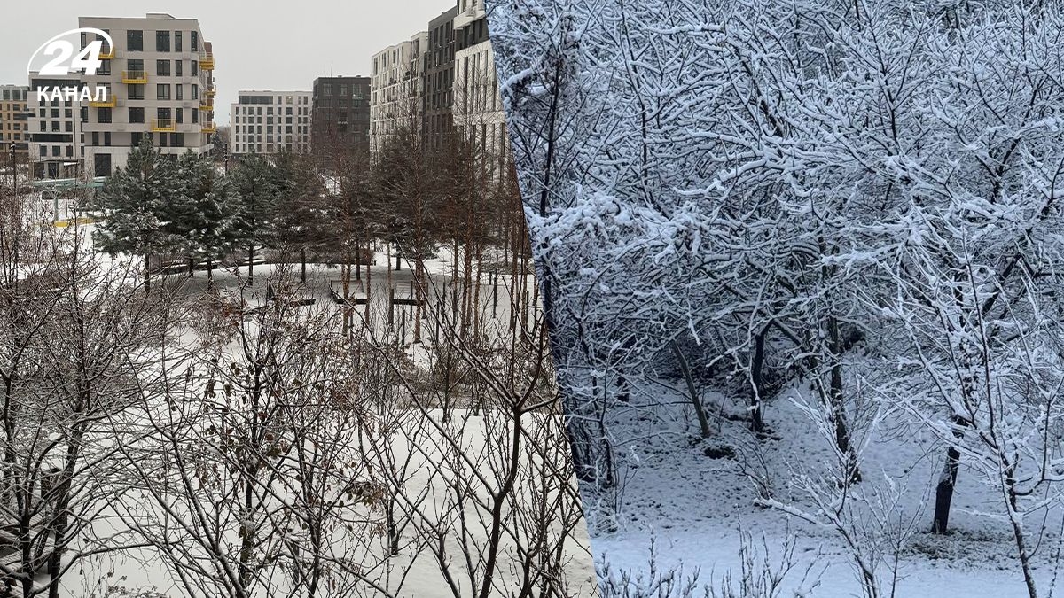 Как заснежило украинские города 10 декабря Как заснежило украинские города 10 декабря