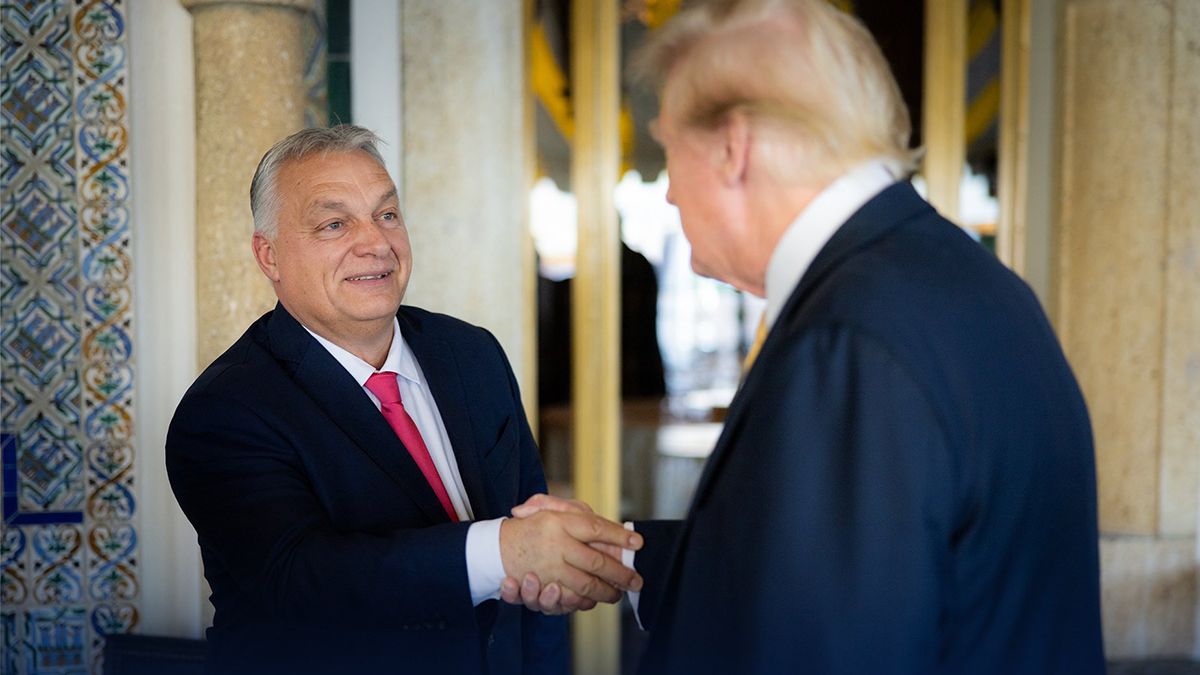 Орбан встретился с Трампом во Флориде Орбан встретился с Трампом во Флориде