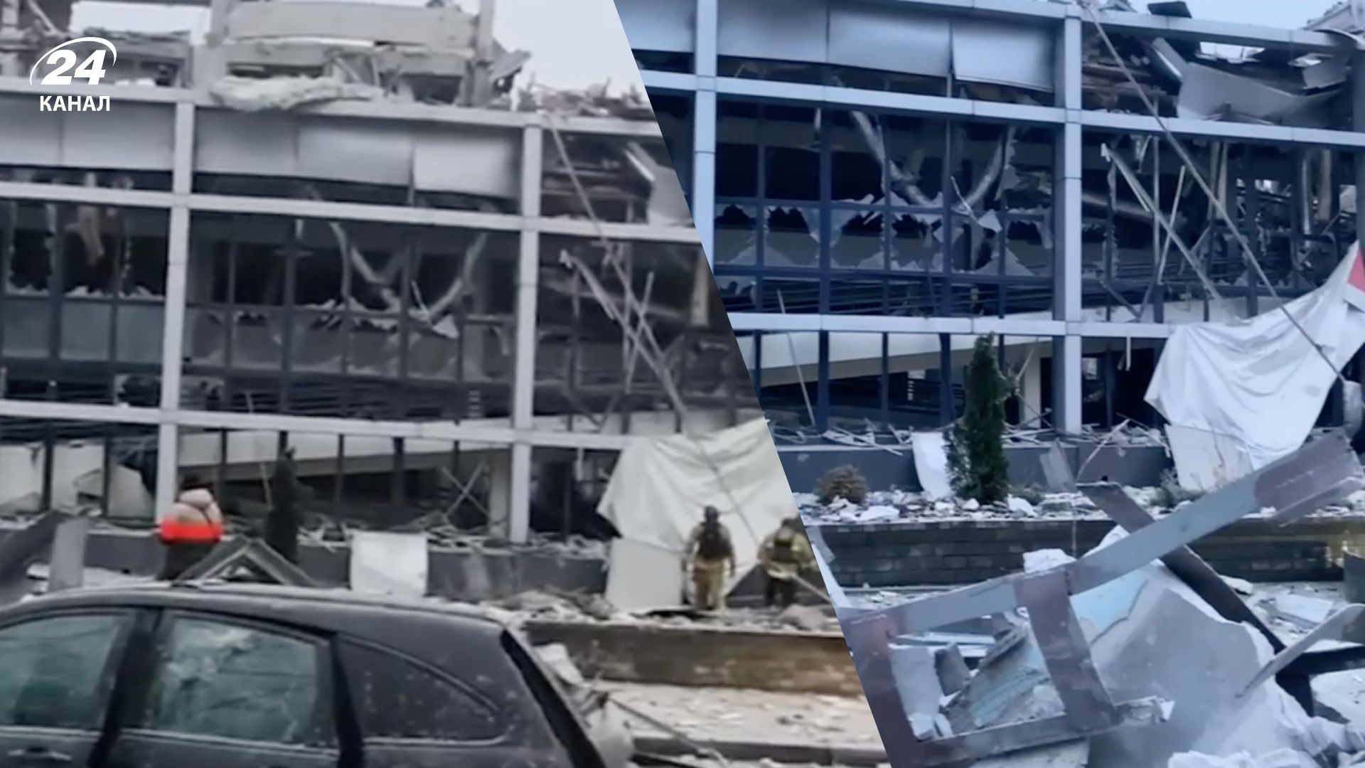 Россияне ударили по центру Запорожья Россияне ударили по центру Запорожья