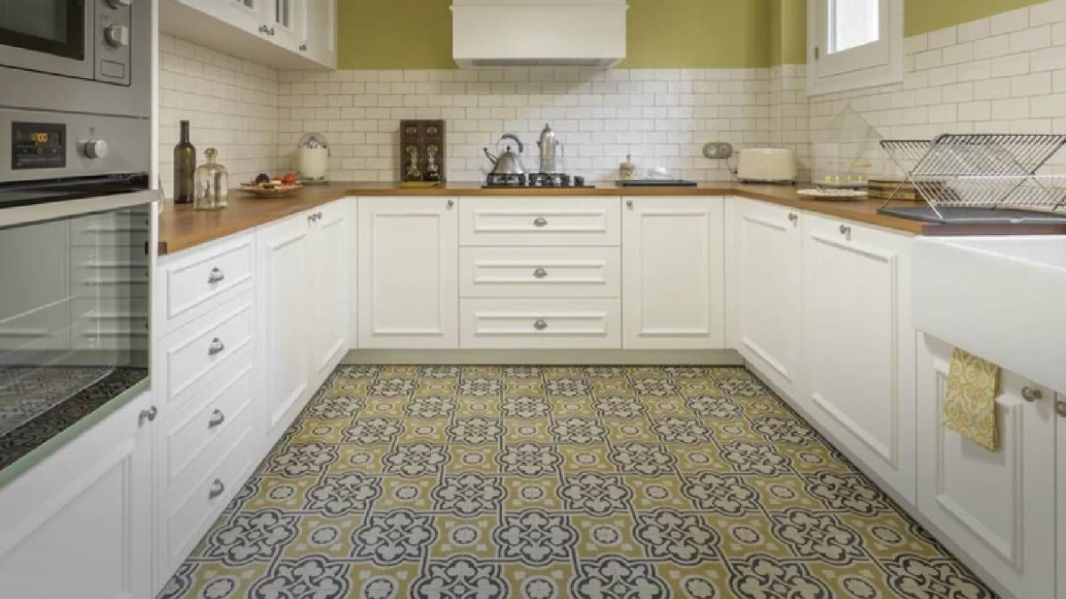 Как придать полу в жилище красивый вид бетонной плитки Как придать полу в жилище красивый вид бетонной плитки