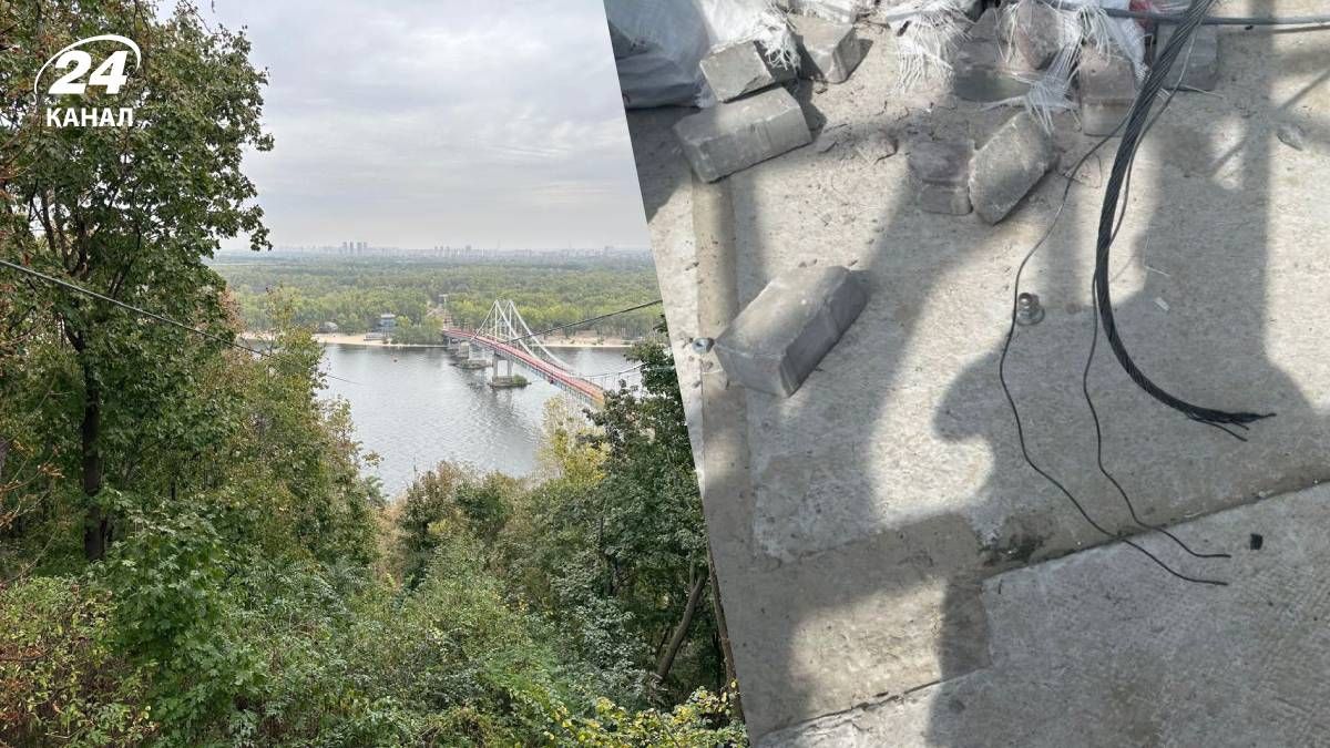 В Киеве юноша погиб на канатной дороге через Днепр - 24 Канал В Киеве юноша погиб на канатной дороге через Днепр - 24 Канал