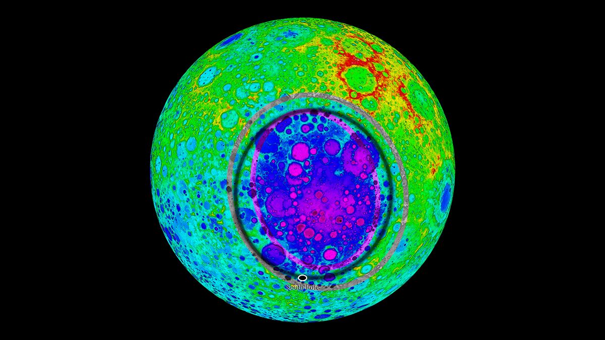 Вчені зробили важливе відкриття про найбільший кратер Місяця Вчені зробили важливе відкриття про найбільший кратер Місяця