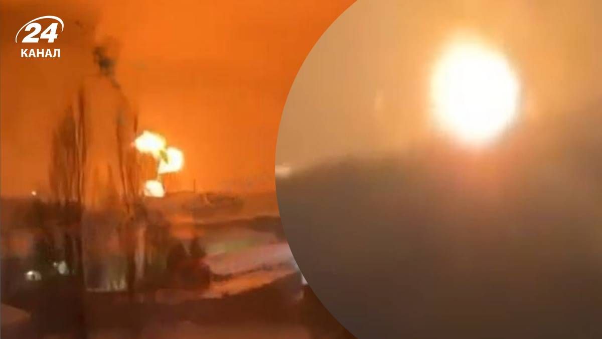 ГУР подорвало нефтебазу в Брянске ГУР подорвало нефтебазу в Брянске