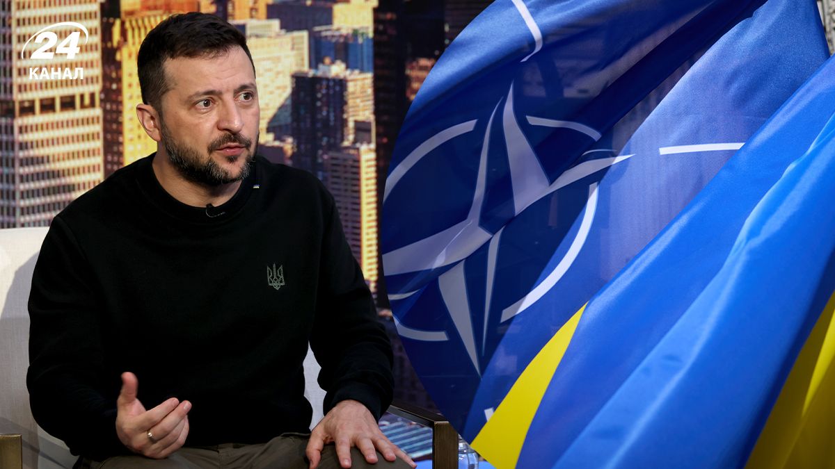 Зеленський зробив заяву про вступ до НАТО Зеленський зробив заяву про вступ до НАТО