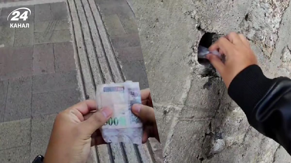 Чоловік подорожує світом та ховає гроші для нужденних Чоловік подорожує світом та ховає гроші для нужденних