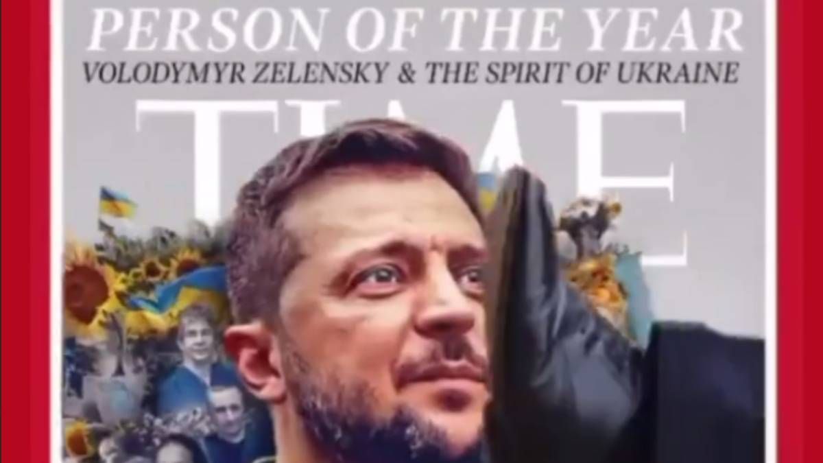 Трамп вибиває Зеленського з обкладинки Time Трамп вибиває Зеленського з обкладинки Time
