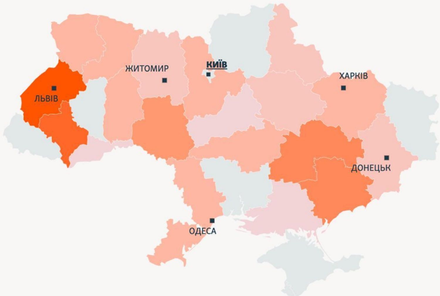 Енергетику Львівщини та Івано-Франківщини найчастіше атакувала Росія