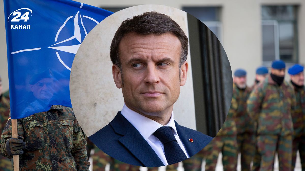 Макрон заявив про іноземні війська в Україні Макрон заявив про іноземні війська в Україні