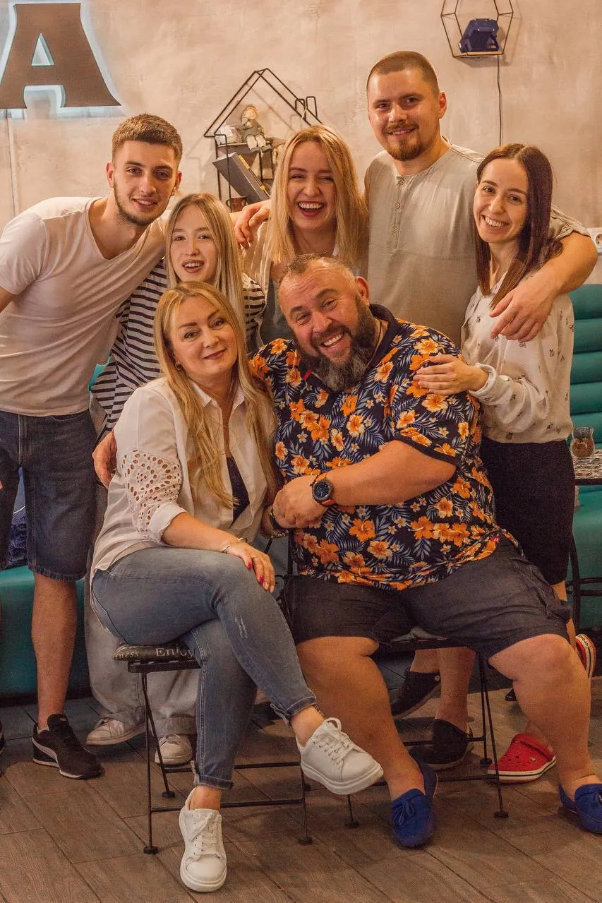 Светлана Чавка с семьей Светлана Чавка с семьей