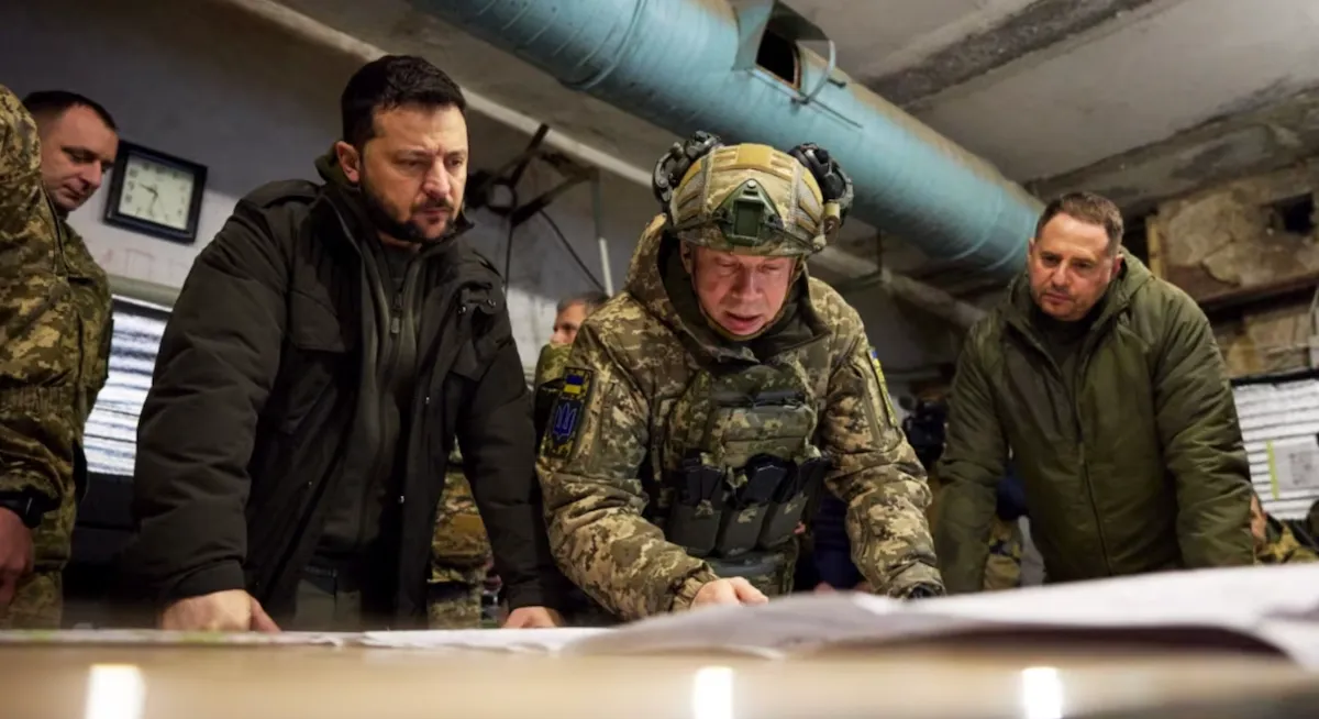 Зеленский Сырский Зеленский Сырский