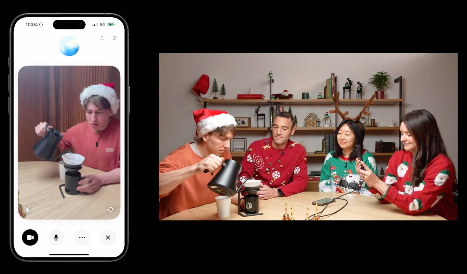 Чат-бот OpenAI теперь может видеть и понимать видео с камер смартфонов Чат-бот OpenAI теперь может видеть и понимать видео с камер смартфонов