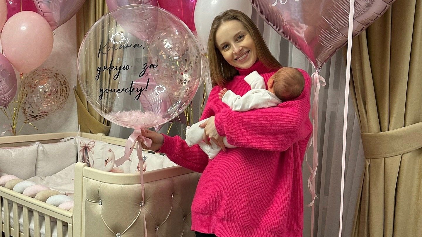 Анна Сагайдачна з донькою Анна Сагайдачна з донькою