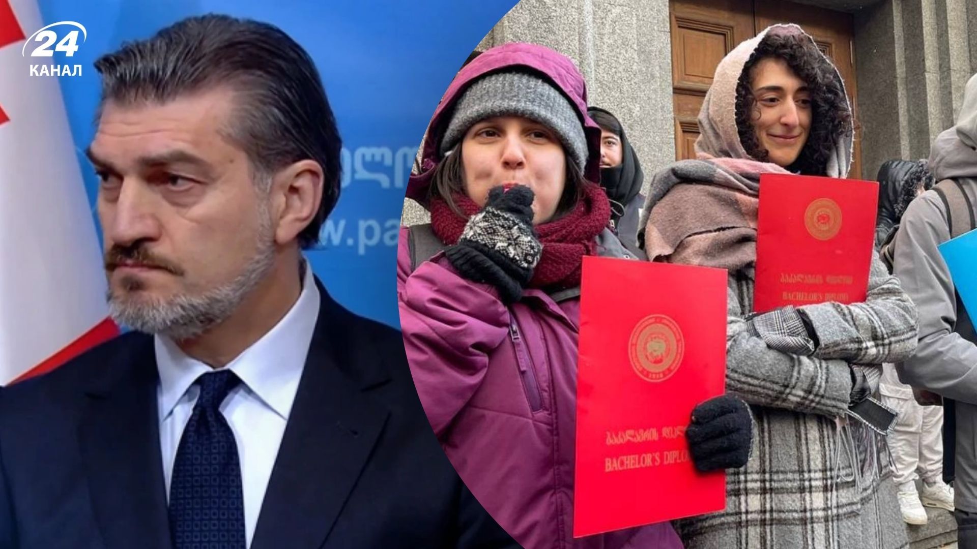 Кавелашвілі та протести у Тбілісі Кавелашвілі та протести у Тбілісі