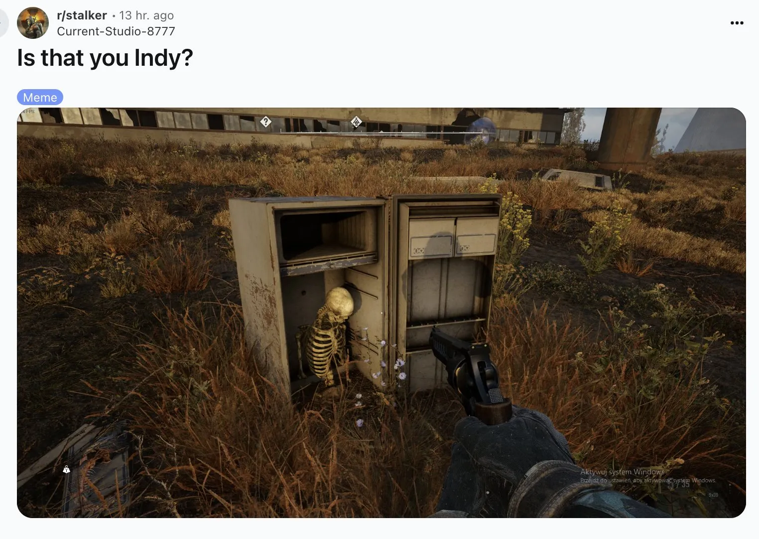 Великодка з холодильником в STALKER 2 Великодка з холодильником в STALKER 2