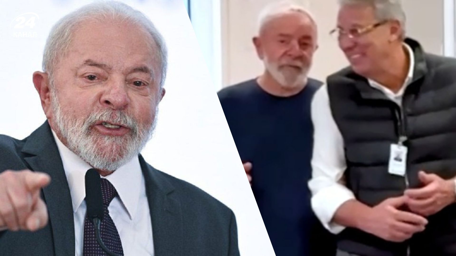 Лула да Сілва показався на людях після операції Лула да Сілва показався на людях після операції