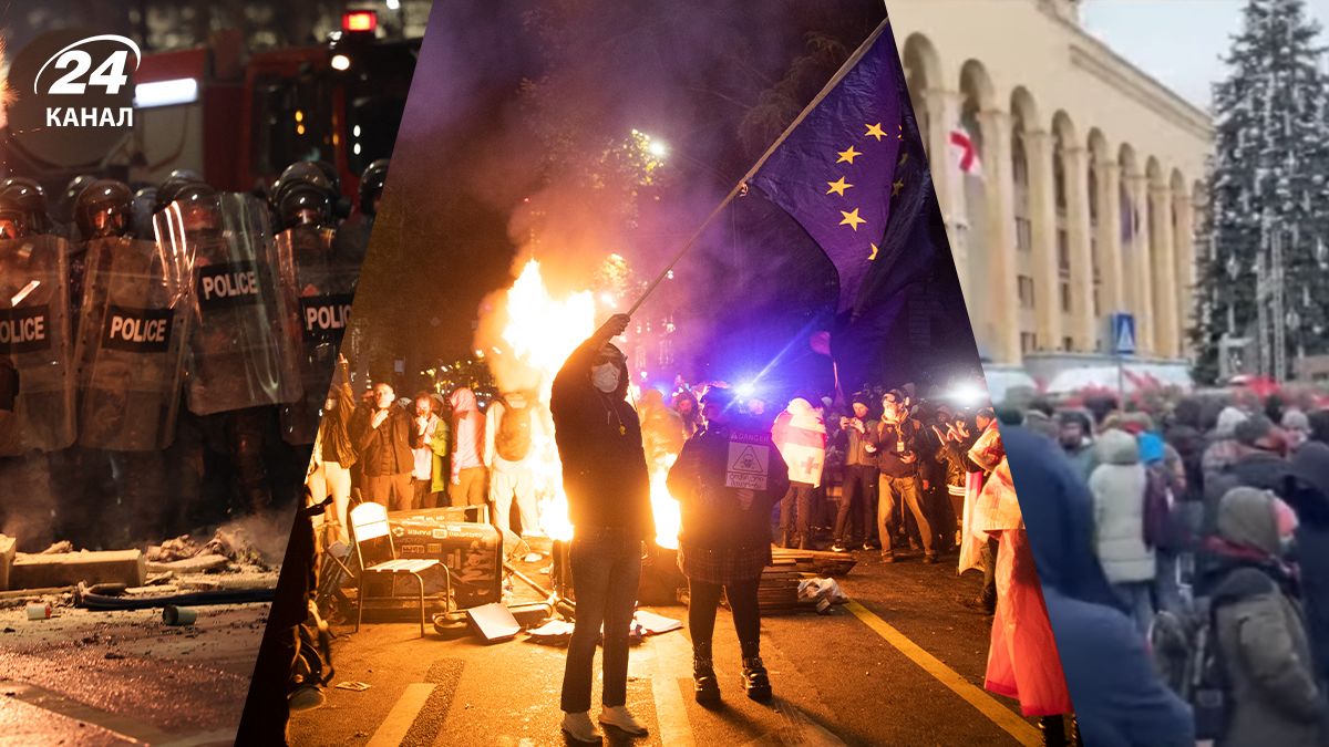 В Грузии продолжаются протесты В Грузии продолжаются протесты